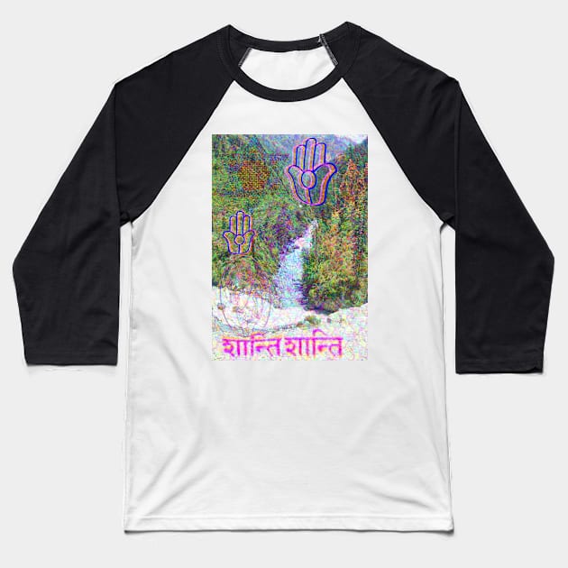 Parvati valley dreams Baseball T-Shirt by indusdreaming